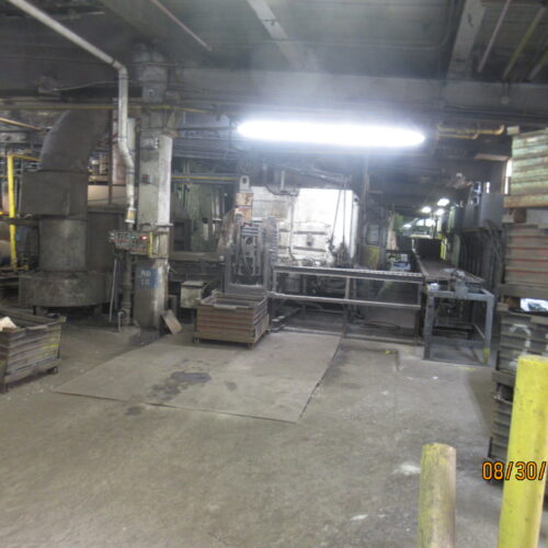 Continuous Annealing System Including Annealing Oven, Hoppers, Cool Down Chamber, Etc.