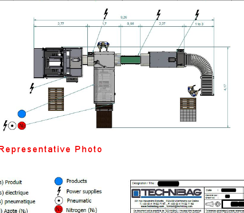UNUSED Technibag Flexi-Line Complete Automatic Bag in Box Filling Line