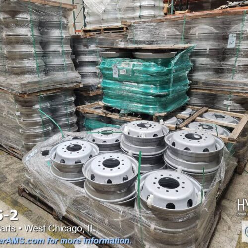 8 Wide Pallets & 1 Regular Pallet – Front or Rear Wheel Assembly