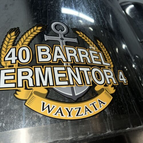 40 BBL DYE Fermenter S/S