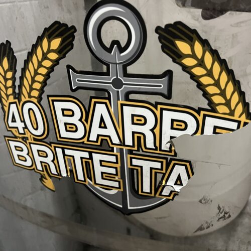 40 BBL DYE Brite Tank S/S