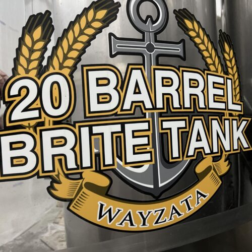 20 BBL DYE Brite Tank, S/S