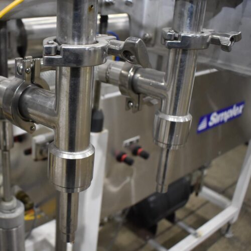 Simplex Model AV200 (2) Head S/S Inline Piston Filler