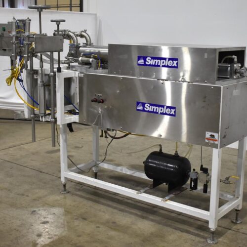 Simplex Model AV200 (2) Head S/S Inline Piston Filler