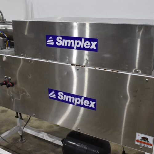 Simplex Model AV200 (2) Head S/S Inline Piston Filler