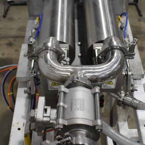 Simplex Model AV200 (2) Head S/S Inline Piston Filler