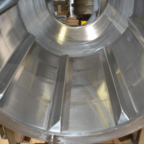 S/S 30 in Diameter x 43 in L Soft Flight Seasoning Drum w/ Adjustable Pitch