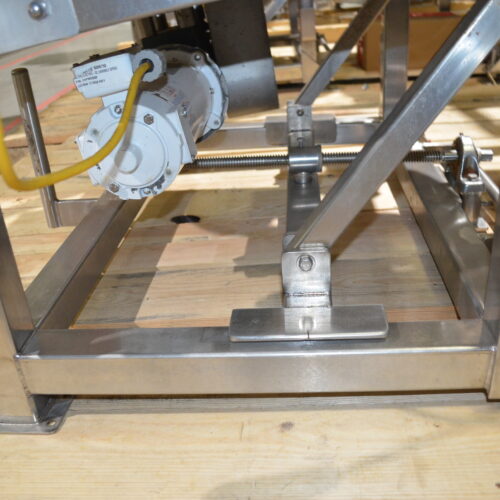 S/S 30 in Diameter x 43 in L Soft Flight Seasoning Drum w/ Adjustable Pitch