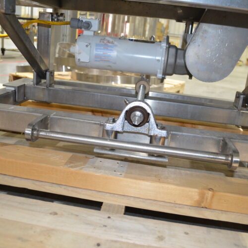 S/S 30 in Diameter x 43 in L Soft Flight Seasoning Drum w/ Adjustable Pitch