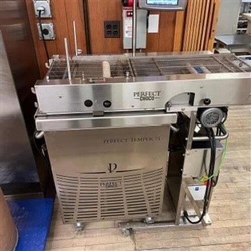 Perfect Model PT-75 S/S 12 Inch Wide Tempering Unit with Enrober