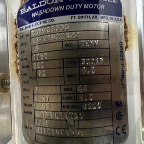 S/S 30 in Diameter x 43 in L Soft Flight Seasoning Drum w/ Adjustable Pitch