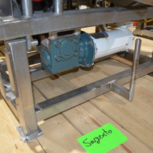 S/S 30 in Diameter x 43 in L Soft Flight Seasoning Drum w/ Adjustable Pitch