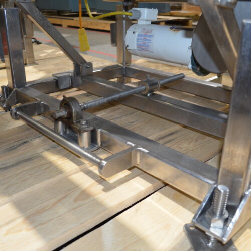 S/S 30 in Diameter x 43 in L Soft Flight Seasoning Drum w/ Adjustable Pitch