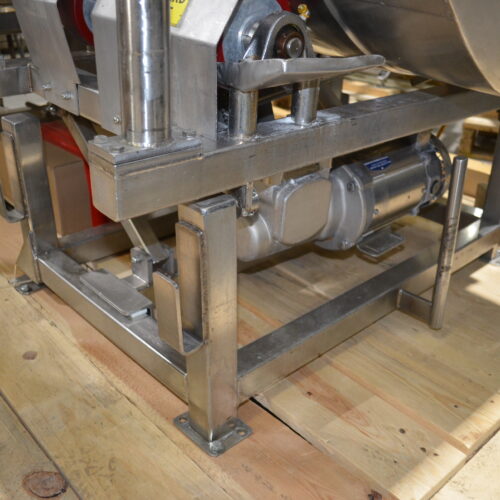 S/S 30 in Diameter x 43 in L Soft Flight Seasoning Drum w/ Adjustable Pitch