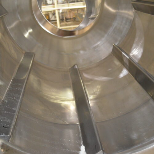 S/S 30 in Diameter x 43 in L Soft Flight Seasoning Drum w/ Adjustable Pitch