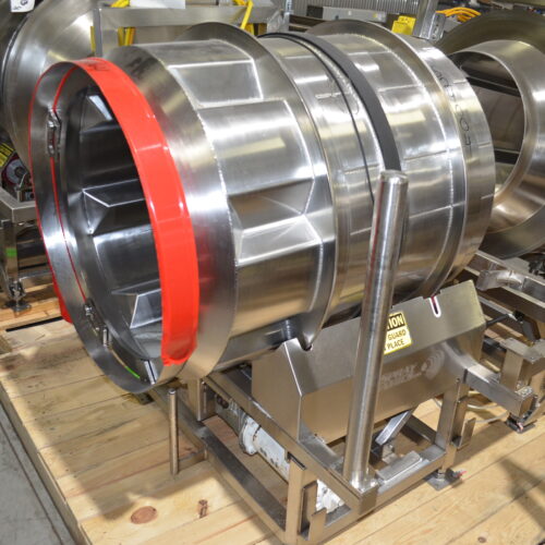 Spray Dynamics S/S 30 in Diameter x 43 in L Soft Flight Seasoning Drum w/ Adjustable Pitch