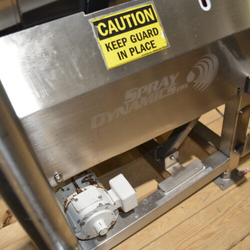 Spray Dynamics S/S 30 in Diameter x 43 in L Soft Flight Seasoning Drum w/ Adjustable Pitch