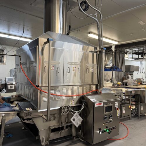 Heat and Control Model RB362 Stainless Steel Two Sided Rotary Brander with S/S Hood