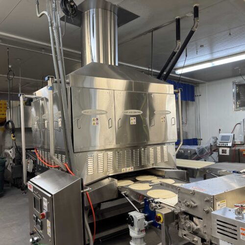 Heat and Control Model RB362 Stainless Steel Two Sided Rotary Brander with S/S Hood