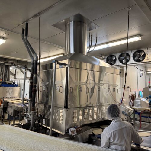 Heat and Control Model RB362 Stainless Steel Two Sided Rotary Brander with S/S Hood