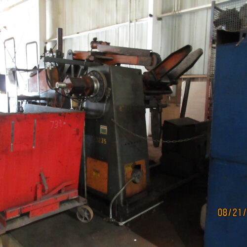 1,000 Ton Straight Side Double Crank Press with Air Clutch