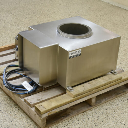 Fortress Stealth 9 Inch Diameter Stainless Steel Flow Through Metal Detector