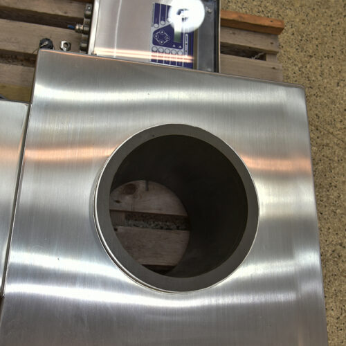 Fortress Stealth 9 Inch Diameter Stainless Steel Flow Through Metal Detector