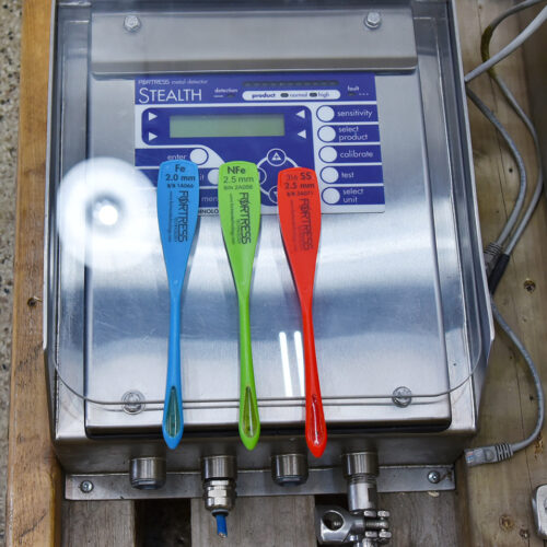 Fortress Stealth 9 Inch Diameter Stainless Steel Flow Through Metal Detector