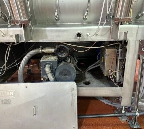 Weiler Model VM120 Stainless Steel Twin Shaft Paddle Blender