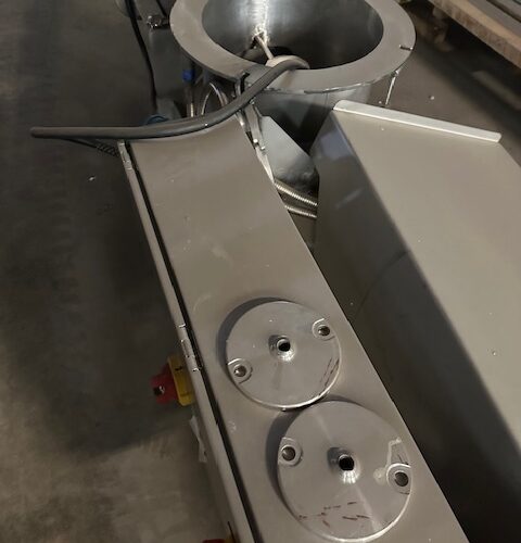 Weiler 3′ x 20′ Stainless Steel Auger Conveyor