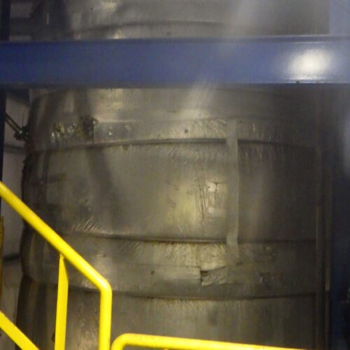 Complete NaCl / Sodium Chloride Crystallization System, 117 GPM MVR Evaporation, 27 F BPE with Vessels, Heat Exchangers, Pumps, Etc.