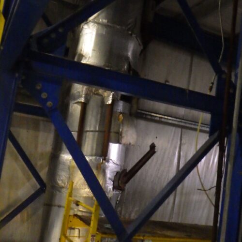 Complete NaCl / Sodium Chloride Crystallization System, 117 GPM MVR Evaporation, 27 F BPE with Vessels, Heat Exchangers, Pumps, Etc.