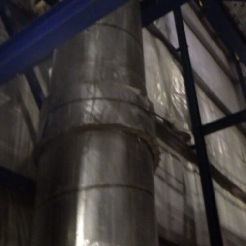 Complete NaCl / Sodium Chloride Crystallization System, 117 GPM MVR Evaporation, 27 F BPE with Vessels, Heat Exchangers, Pumps, Etc.