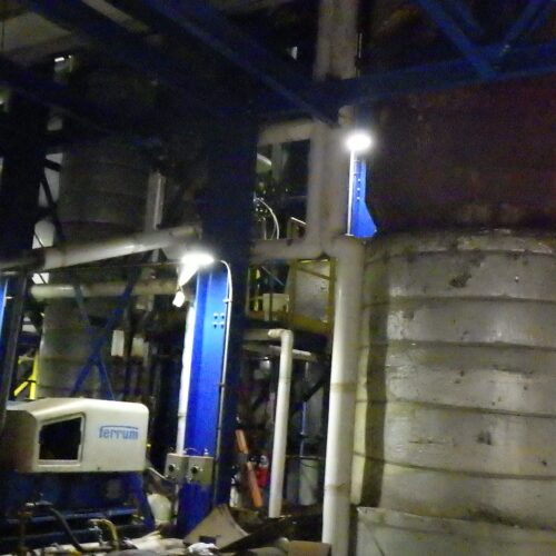 Complete NaCl / Sodium Chloride Crystallization System, 117 GPM MVR Evaporation, 27 F BPE with Vessels, Heat Exchangers, Pumps, Etc.