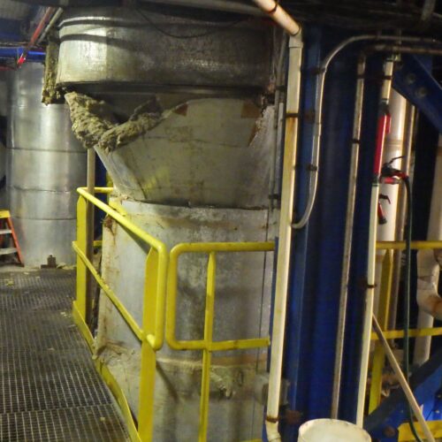 Complete NaCl / Sodium Chloride Crystallization System, 117 GPM MVR Evaporation, 27 F BPE with Vessels, Heat Exchangers, Pumps, Etc.