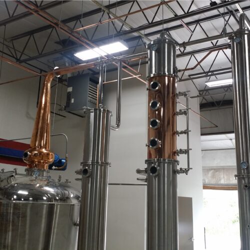 3,700 Liter Capacity Daeyoo Tech Model 1000G S/S (3) Column Distillation Still