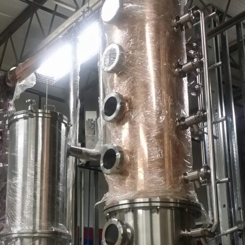 3,700 Liter Capacity Daeyoo Tech Model 1000G S/S (3) Column Distillation Still