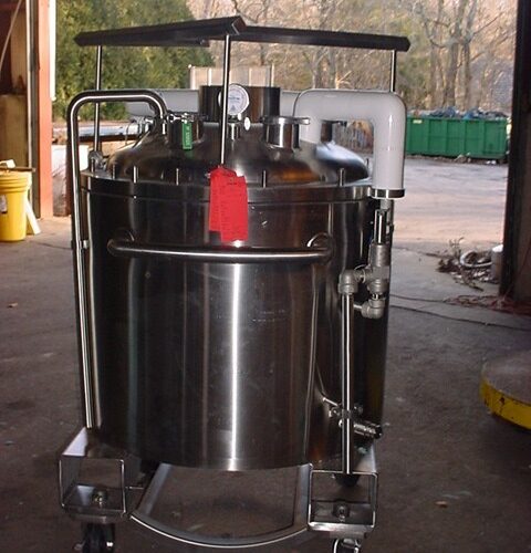 300 Liter Sartorius Stedim Biotech, Model CV-00000-0155 316L Stainless Steel Jacketed Tank