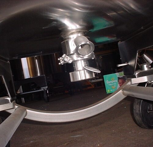 300 Liter Sartorius Stedim Biotech, Model CV-00000-0155 316L Stainless Steel Jacketed Tank