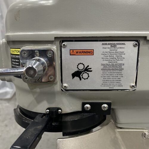 Globe Model SP20 20 Quart Planetary Mixer with Stainless Steel Bowl and Mixer Attachments