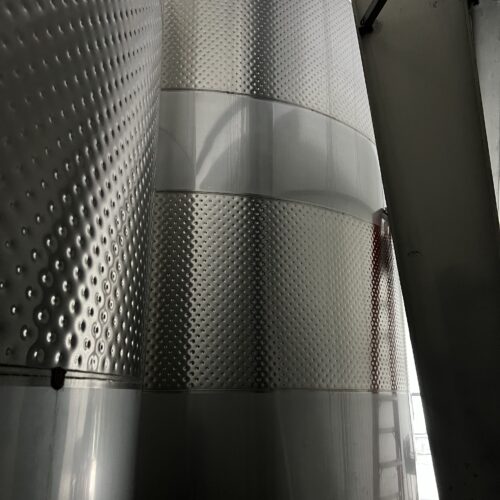 26,000 Gallon Westec S/S Vertical Jacketed Storage Tank