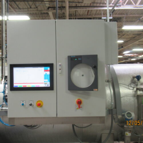 JBT Food Tech Model 657A 274 in Stainless Steel Horizontal Basket Autoclave