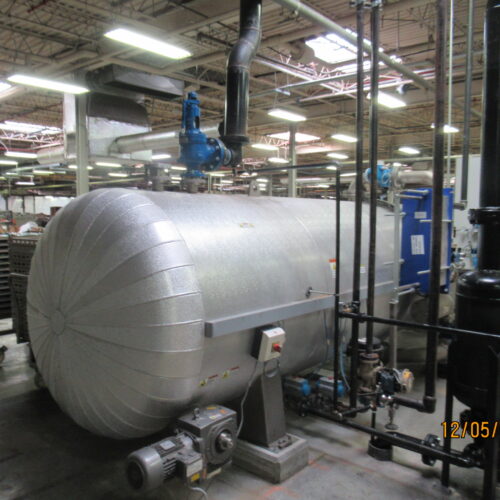 JBT Food Tech Model 657A 274 in Stainless Steel Horizontal Basket Autoclave