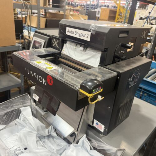 Sharp SX Color Touchscreen Control Panel; Touch Screen Commands; 6 in. Printhead; Auto-Rol™ Bag Tension System