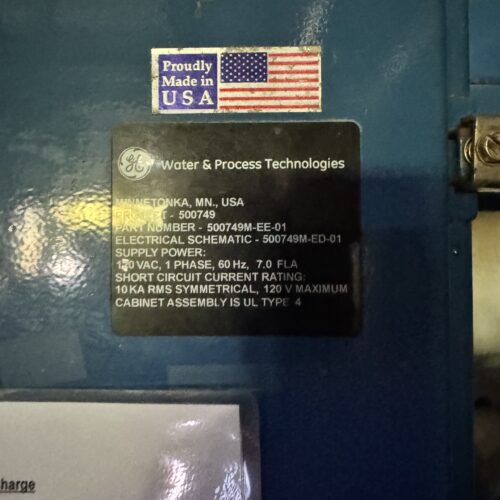 GE Water Titan-36 Reverse Osmosis Unit