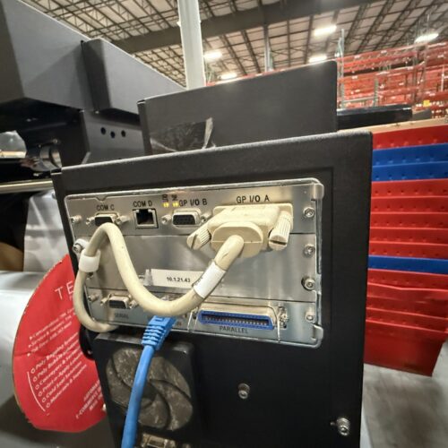 Sharp SX Color Touchscreen Control Panel; Touch Screen Commands; 6 in. Printhead; Auto-Rol™ Bag Tension System