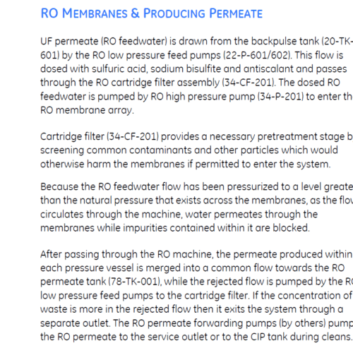GE Water Titan-36 Reverse Osmosis Unit