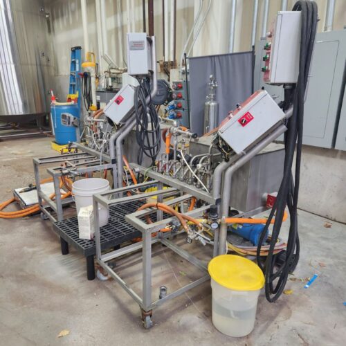 IDD Kegging Line Squire Plus 2 Consisting of; 2ea. Keg Wash Rinse and Fill Stations