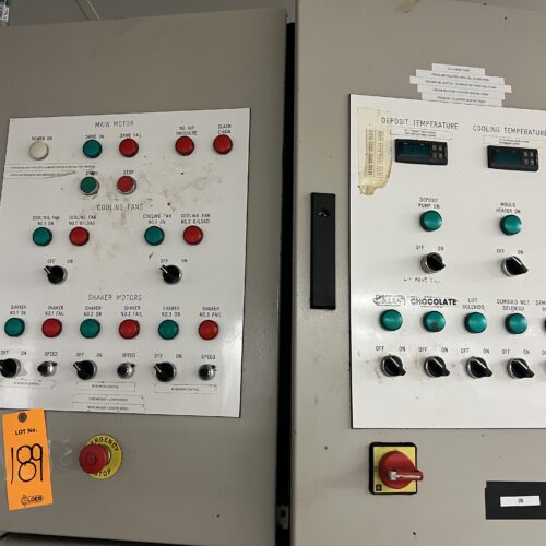 Traveling Head Chocolate Depositor and Tunnel