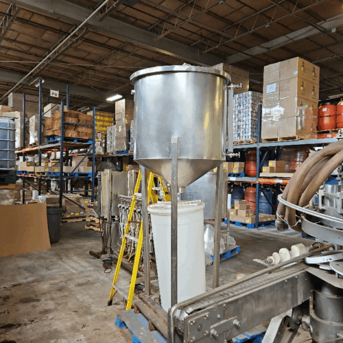 110 Gallon E-quip Vertical Stainless Steel Single Wall Tank